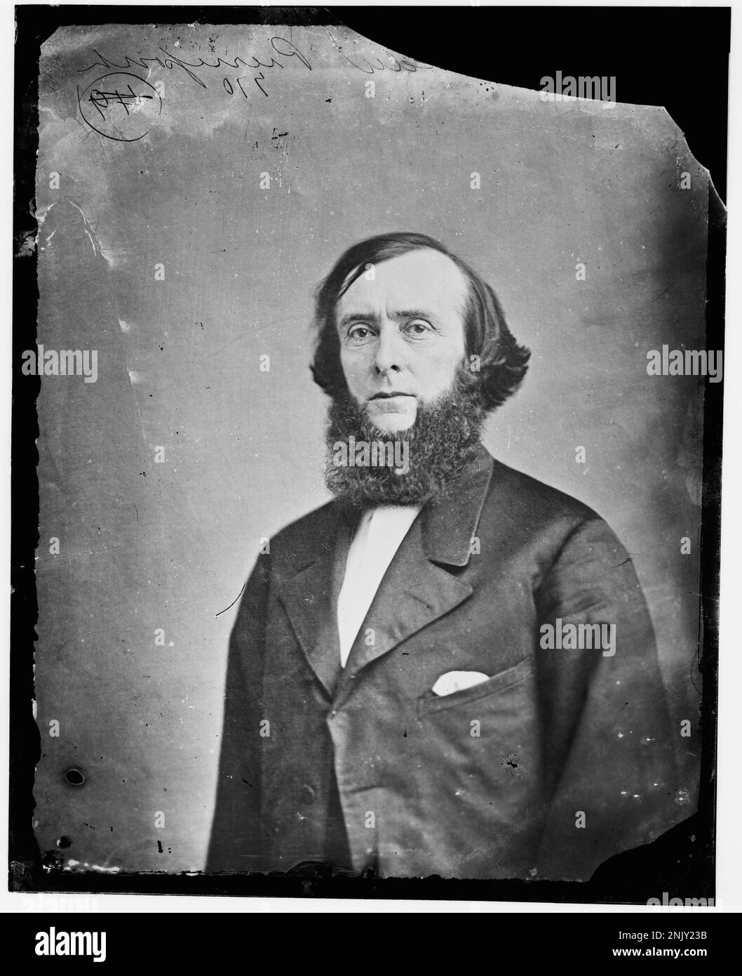 Edwards Pierrepont, US Attorney General während der Grant Administration, bekannt für seine juristische Karriere und Rolle im amerikanischen Recht. Stockfoto