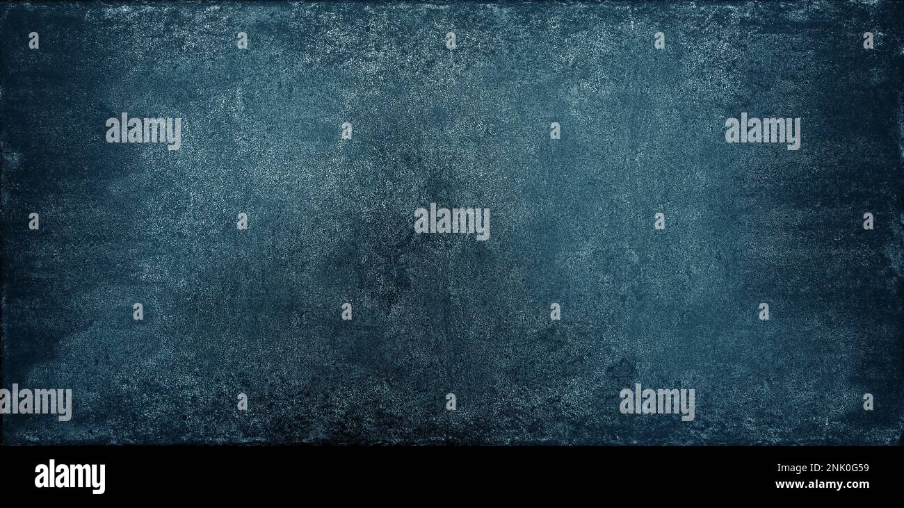 Grunge blau unebene Steintextur Hintergrund mit Rissen und Flecken Stockfoto