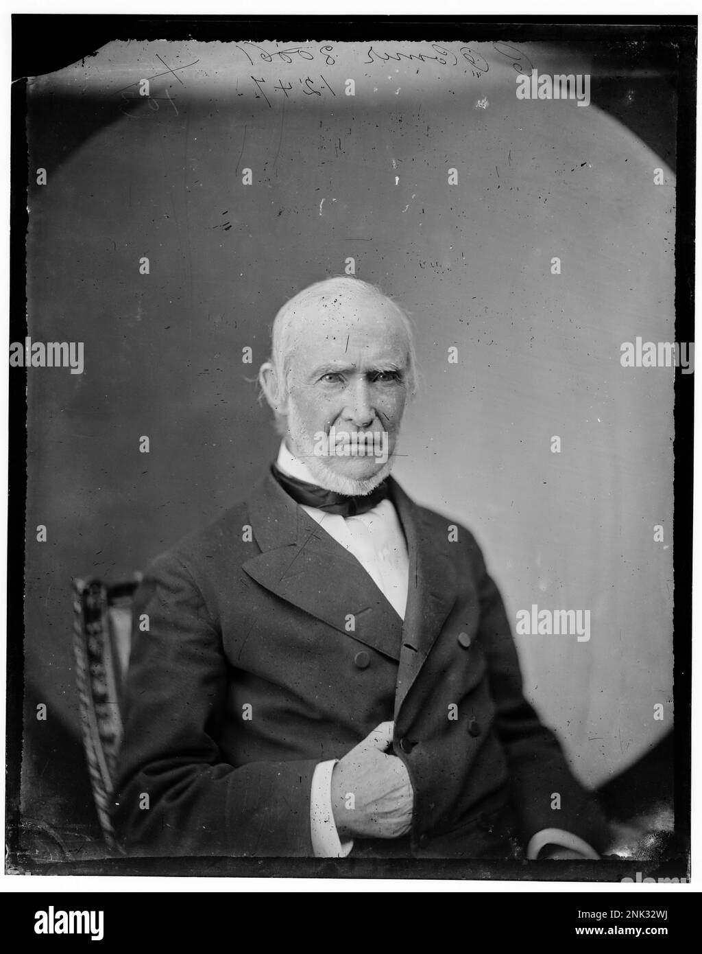 Charles O’Conor, ein irischer Patriot und politische Figur, in einem formellen Porträt festgehalten. O’Conor war bekannt für seine Befürwortung der irischen Unabhängigkeit im 19. Jahrhundert. Stockfoto