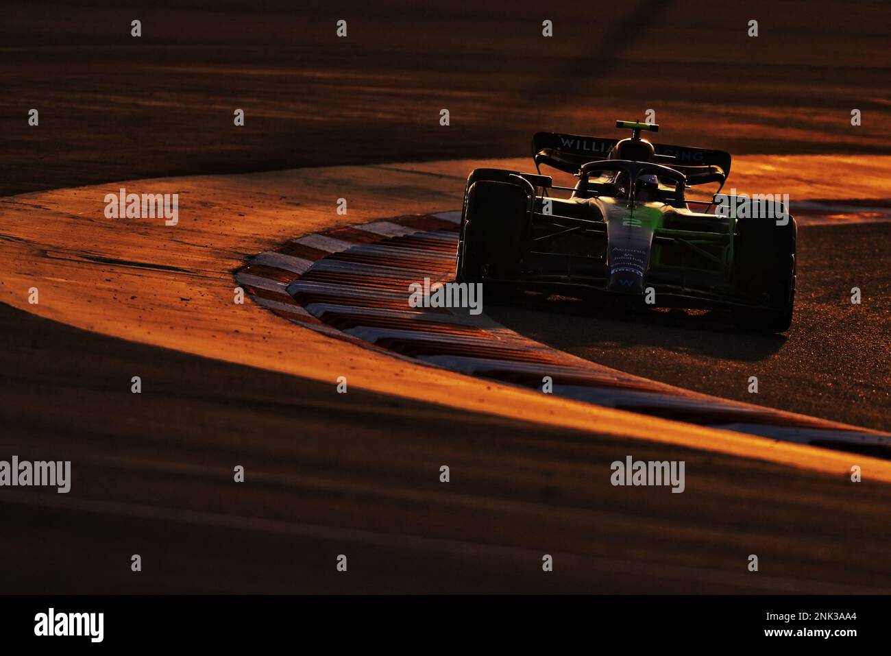 Logan SarSergeant (USA) Williams Racing FW45. 23.02.2023. Formel-1-Test, Sakhir, Bahrain, Erster Tag. Das Foto sollte wie folgt lauten: XPB/Press Association Images. Stockfoto