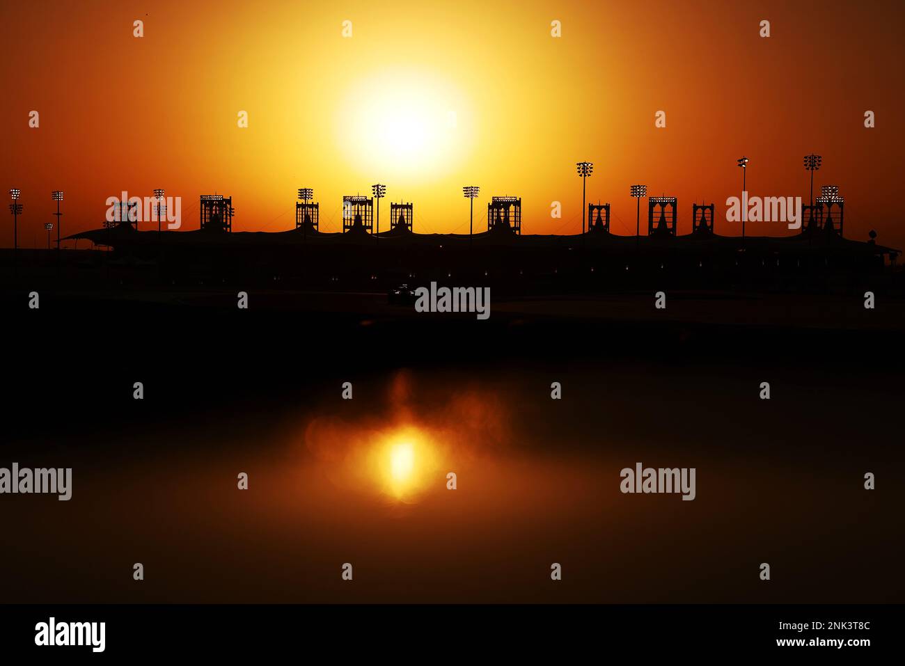 Logan SarSergeant (USA) Williams Racing FW45. Formula One Testing, Day One, Donnerstag, 23. Februar 2023. Sakhir, Bahrain. Stockfoto