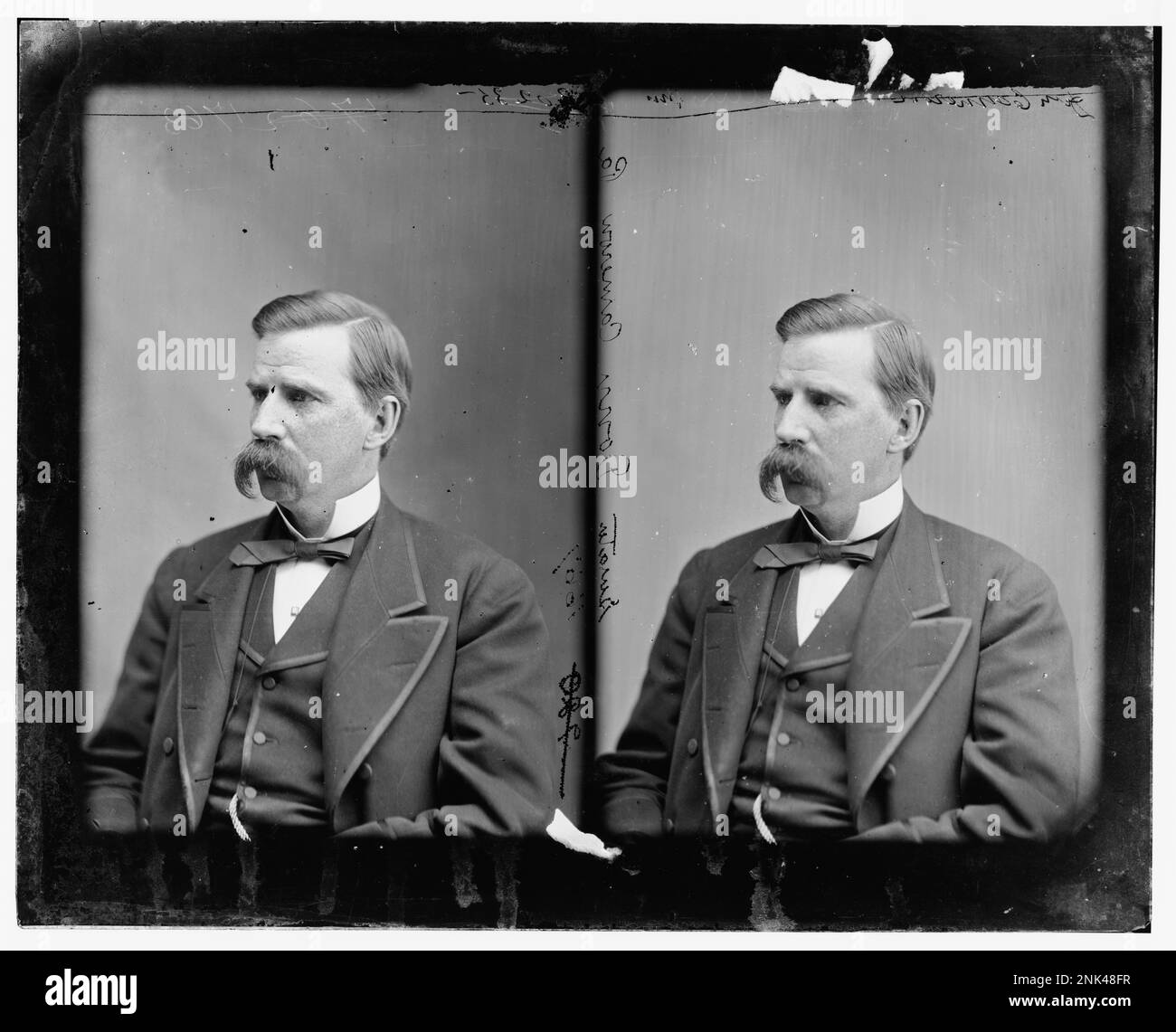 Porträt von James D. Cameron, US-Kriegsminister unter der Grant-Administration, aus der Library of Congress Brady-Handy Collection. Stockfoto