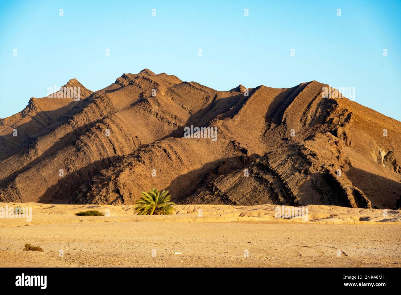 Afrika, Marokko, Südmarokko, Landschaft südlich der Stadt Tata Stockfoto