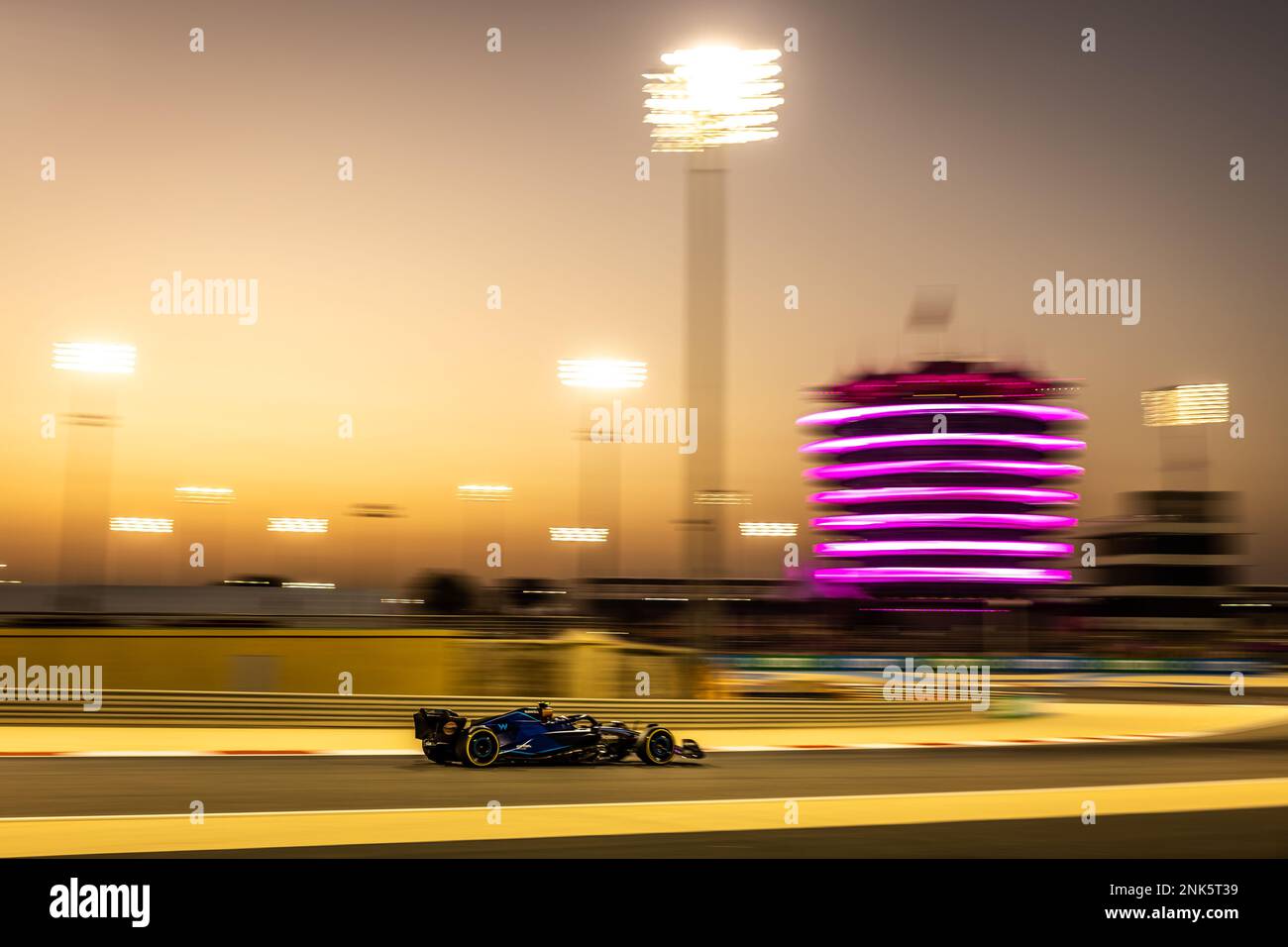 Logan SarSergeant (USA) Williams Racing FW45. 23.02.2023. Formel-1-Test, Sakhir, Bahrain, Erster Tag. Das Foto sollte wie folgt lauten: XPB/Press Association Images. Stockfoto