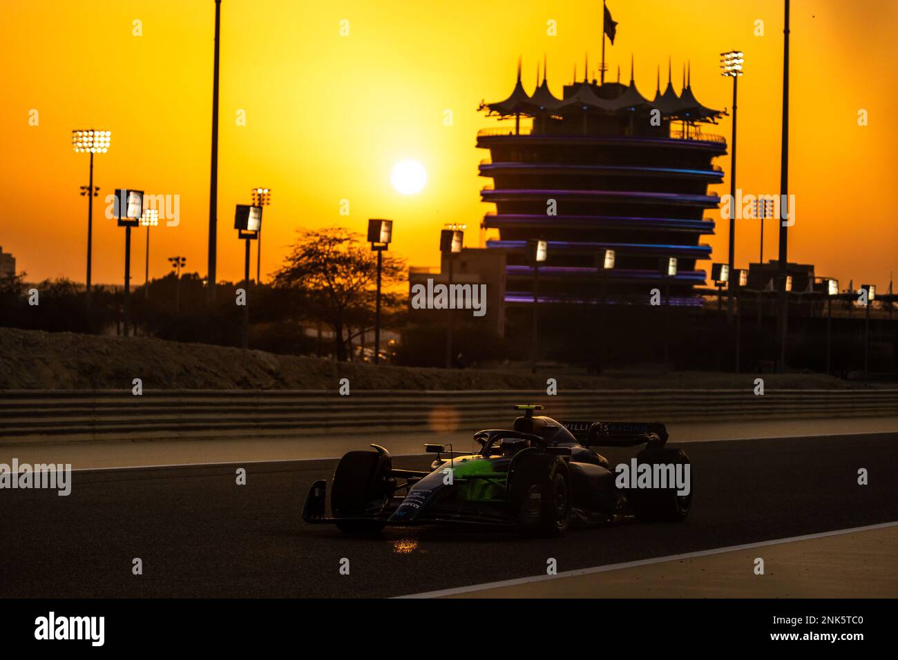 Logan SarSergeant (USA) Williams Racing FW45. 23.02.2023. Formel-1-Test, Sakhir, Bahrain, Erster Tag. Das Foto sollte wie folgt lauten: XPB/Press Association Images. Stockfoto