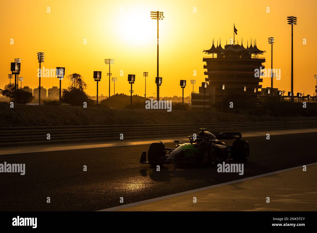 Logan SarSergeant (USA) Williams Racing FW45. 23.02.2023. Formel-1-Test, Sakhir, Bahrain, Erster Tag. Das Foto sollte wie folgt lauten: XPB/Press Association Images. Stockfoto