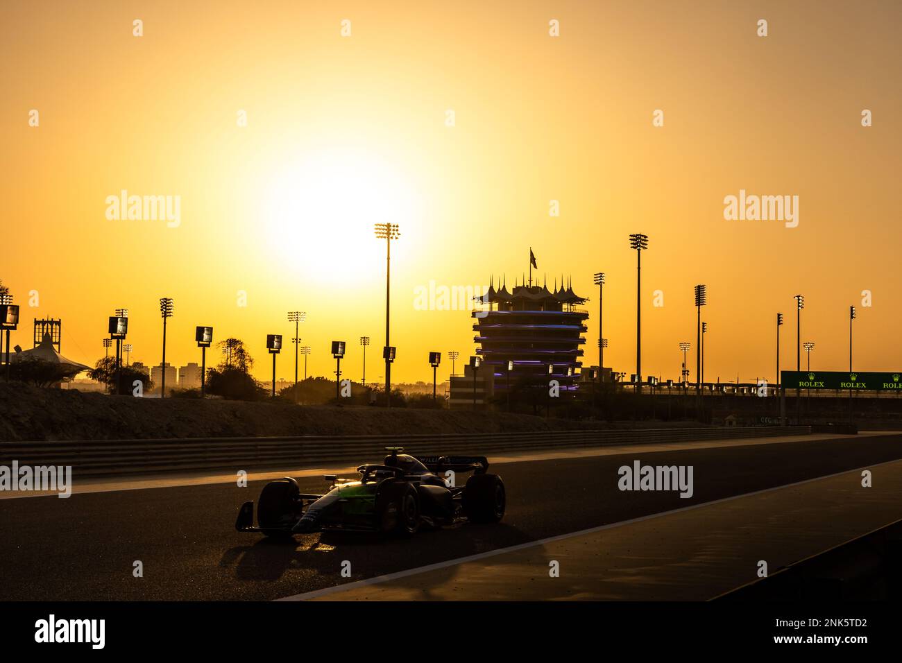 Logan SarSergeant (USA) Williams Racing FW45. 23.02.2023. Formel-1-Test, Sakhir, Bahrain, Erster Tag. Das Foto sollte wie folgt lauten: XPB/Press Association Images. Stockfoto