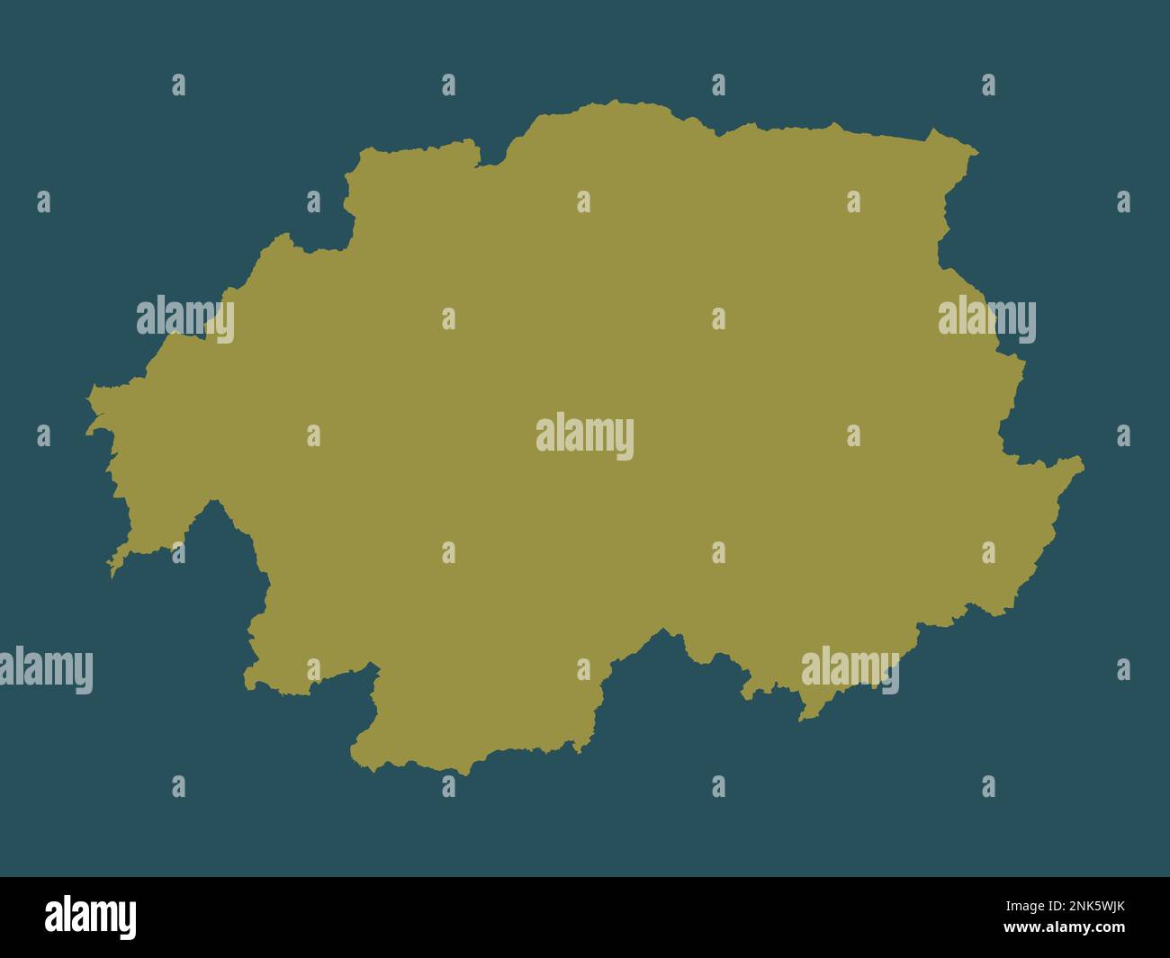 Banskobystricky, Region der Slowakei. Durchgehende Farbform Stockfoto