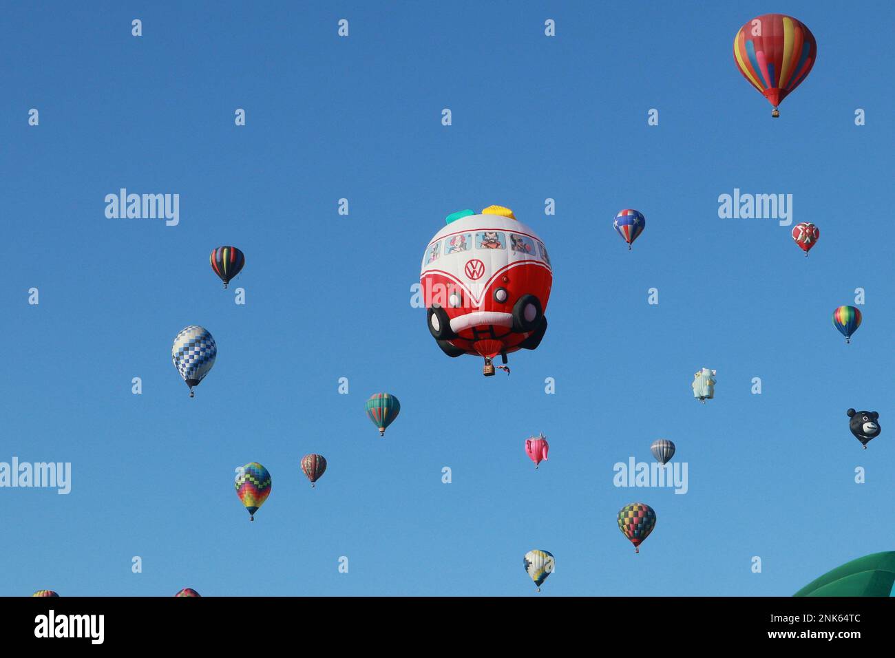 Albuquerque International Balloon Fiesta Stockfoto