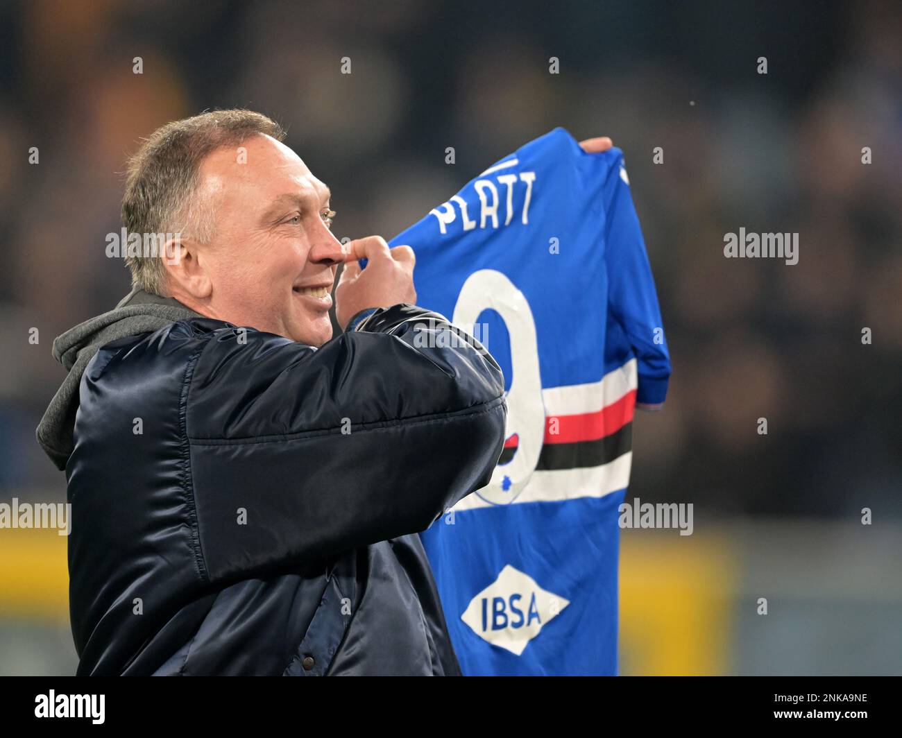 GENUA - David Platt während der italienischen Serie Ein Spiel zwischen UC Sampdoria und FC Internazionale Mailand im Luigi Ferraris Stadion am 13. Februar 2023 in Genua, Italien. AP | niederländische Höhe | GERRIT VON KÖLN Stockfoto