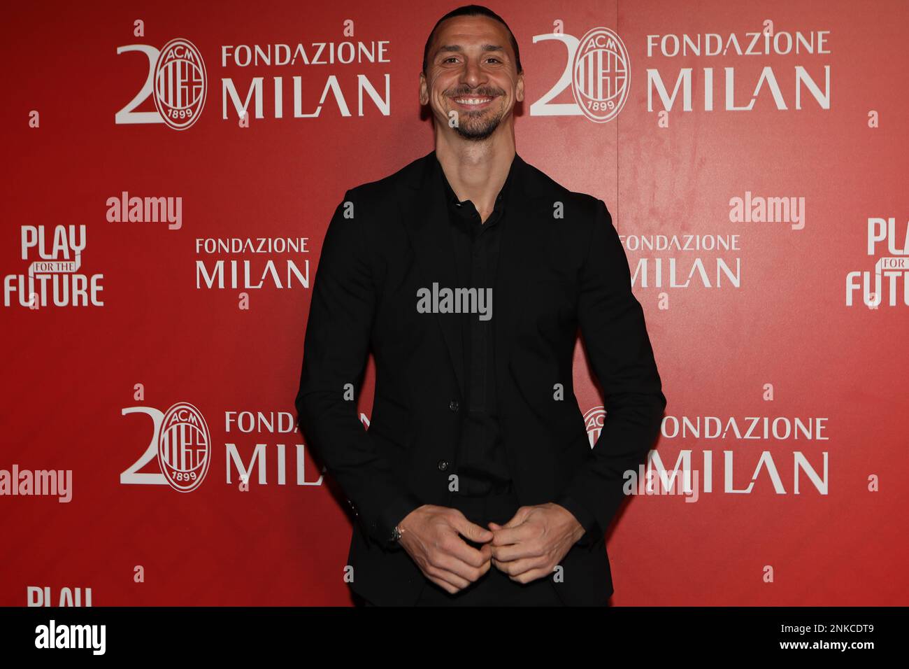 23. Februar 2023, Mailand, Lombardei, Italien: Xxxx nimmt an dem Galadinner Teil, das anlässlich des 20. Jahrestags der Fondazione Milan stattfindet (Kreditbild: © Mickael Chavet/ZUMA Press Wire), NUR REDAKTIONELLE VERWENDUNG! Nicht für den kommerziellen GEBRAUCH! Stockfoto