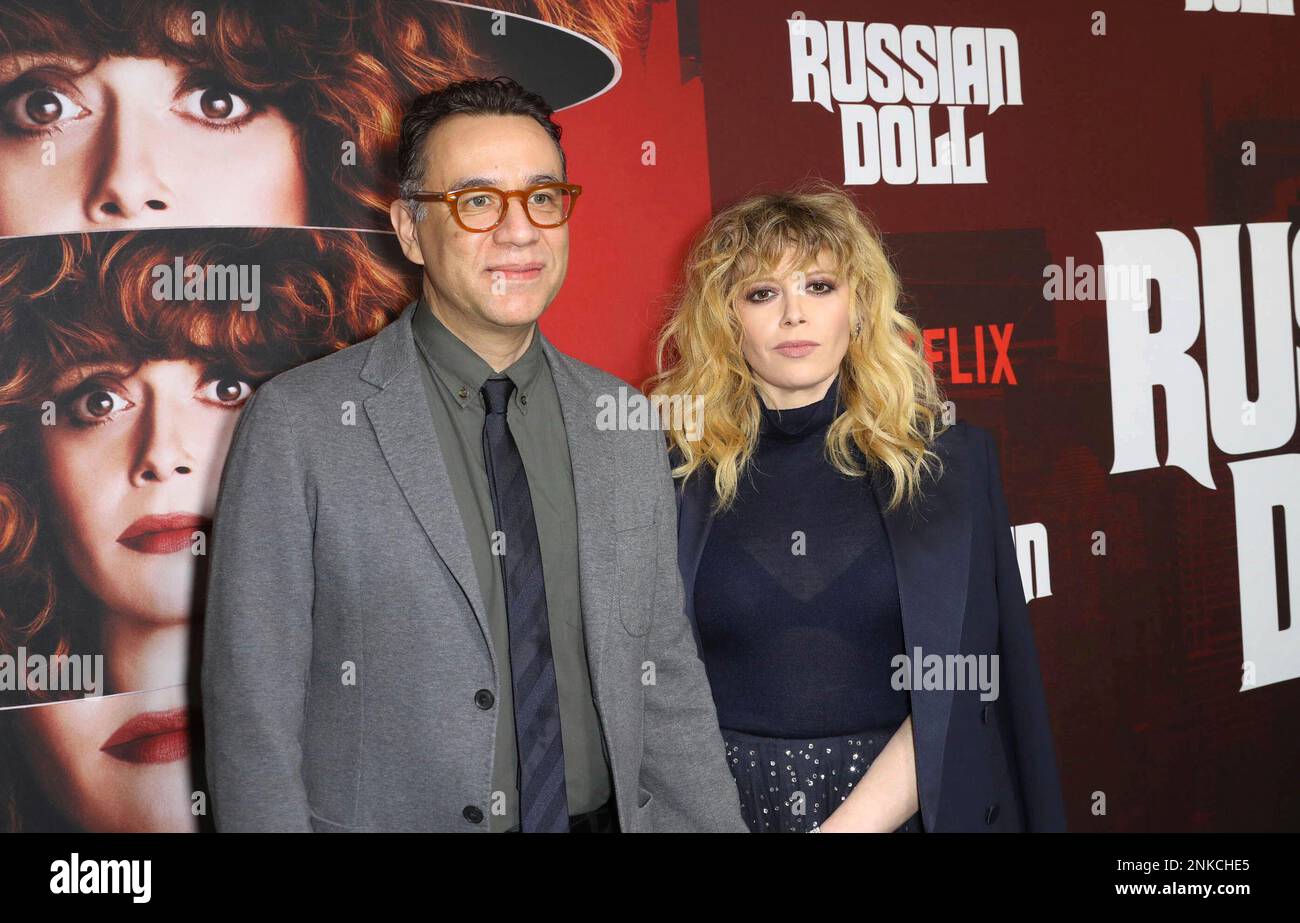 APRIL 16th 2022 Actress Natasha Lyonne and actor Fred Armisen have
