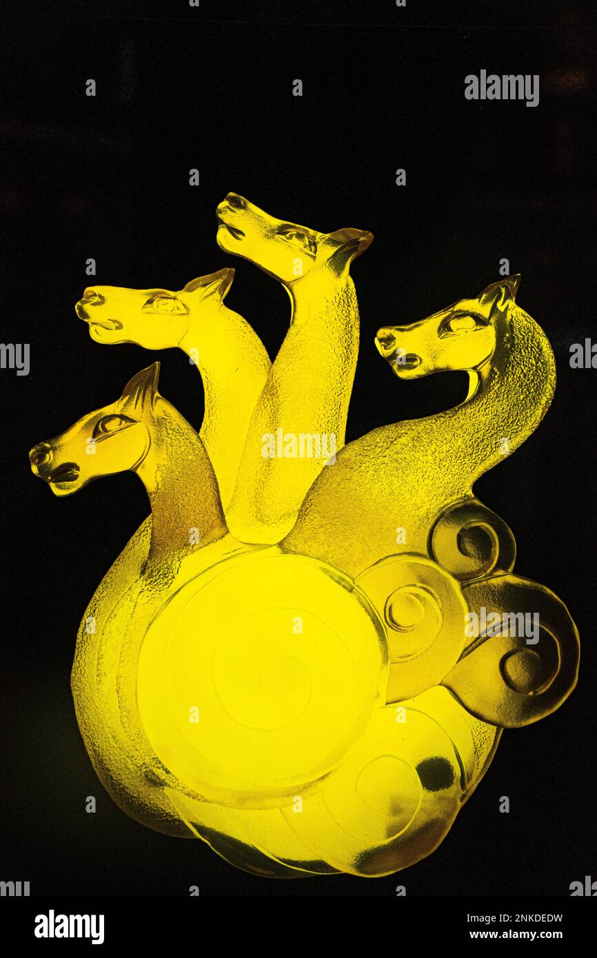 Kunstdekoration auf dem Allure of the Seas, Royal Caribbean Cruise Lines. Stockfoto