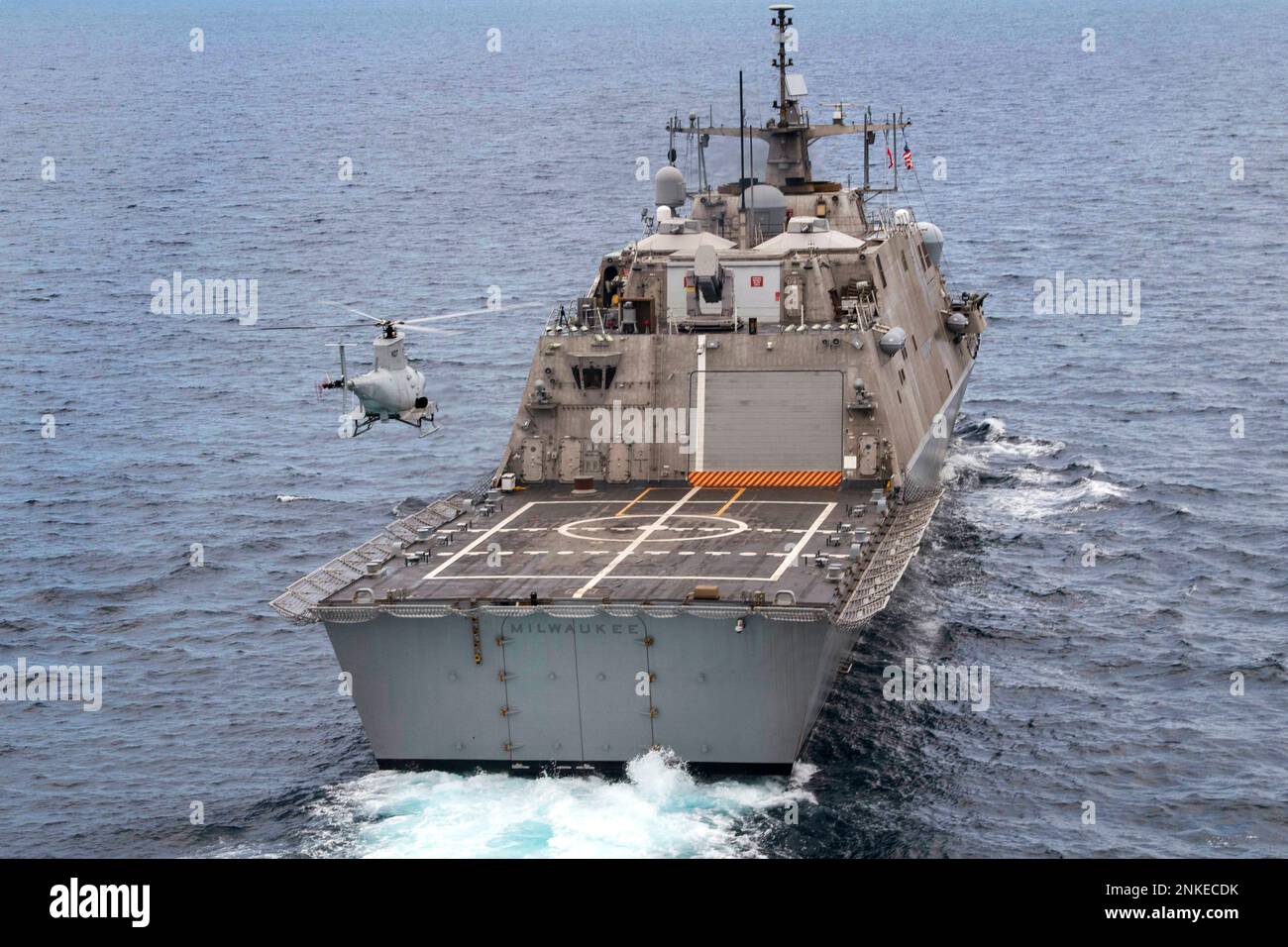 FILE The USS Milwaukee, a Freedomclass of littoral combat ship
