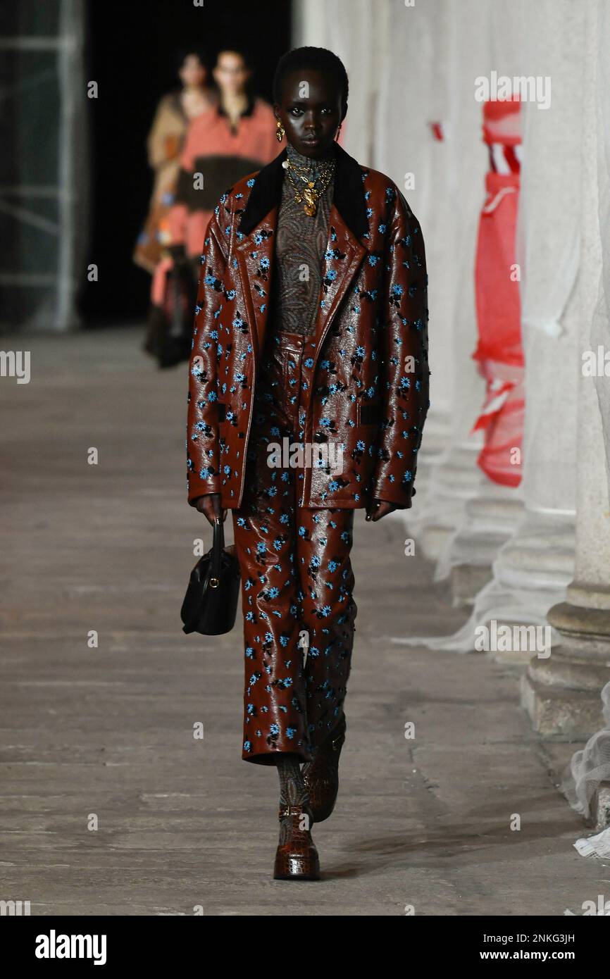 Mailand, Italien. 22. Februar 2023. ETRO HerbstWinter 20232024 Runway