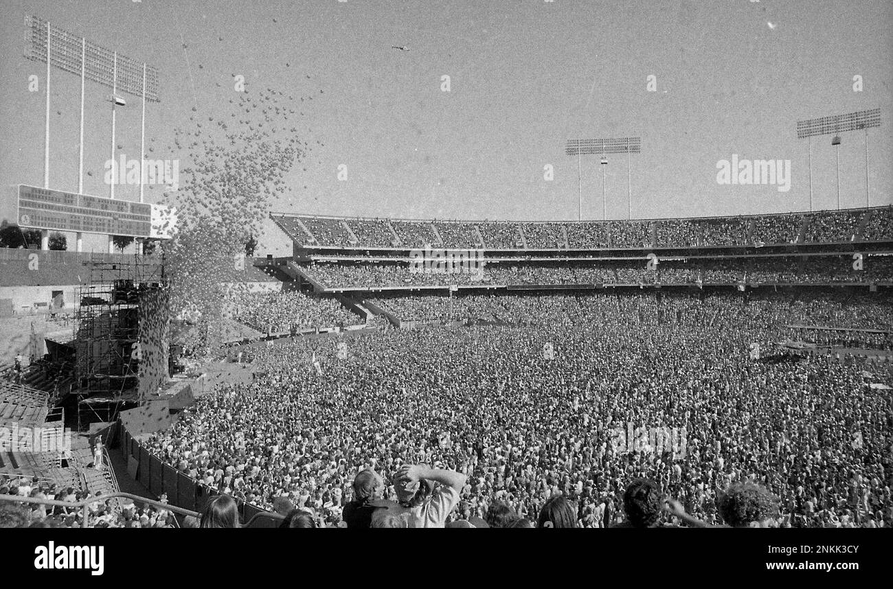 Rolling Stones concert at Oakland Coliseum July 26, 1978 (Terry Schmitt/San Francisco Chronicle via AP) Stockfoto