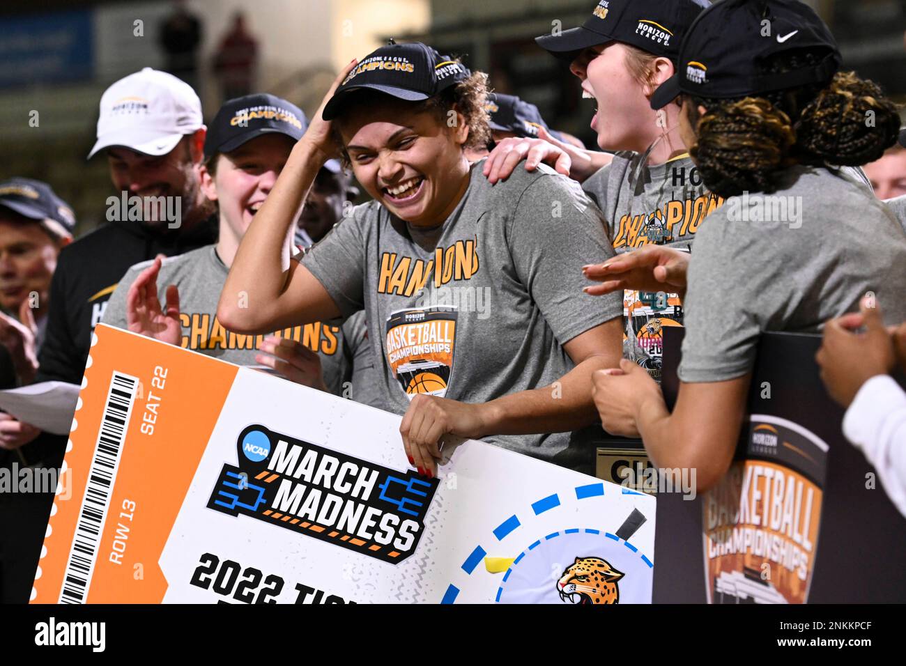 INDIANAPOLIS, IN MARCH 08 IUPUI forward Macee Williams (50) smiles