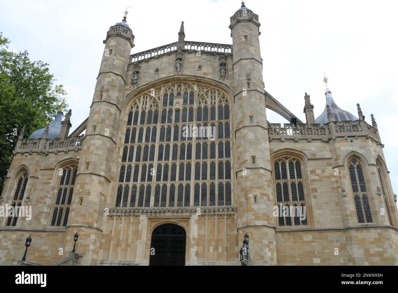 St. George's Chapel auf Schloss Windsor Stockfoto