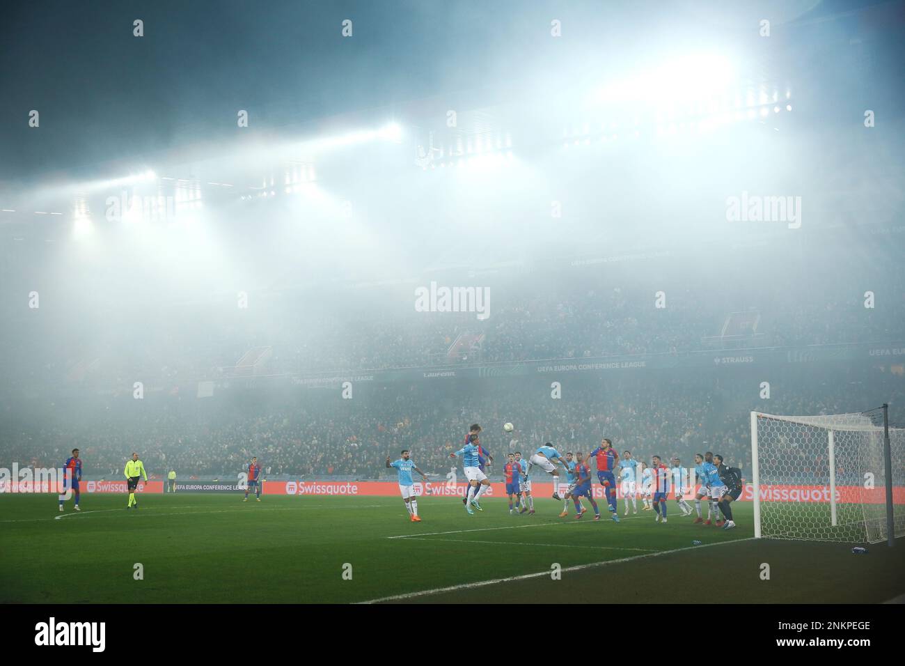 Basel, Schweiz. 23. Februar 2023. Allgemeine Ansicht Fußball/Fußball ...