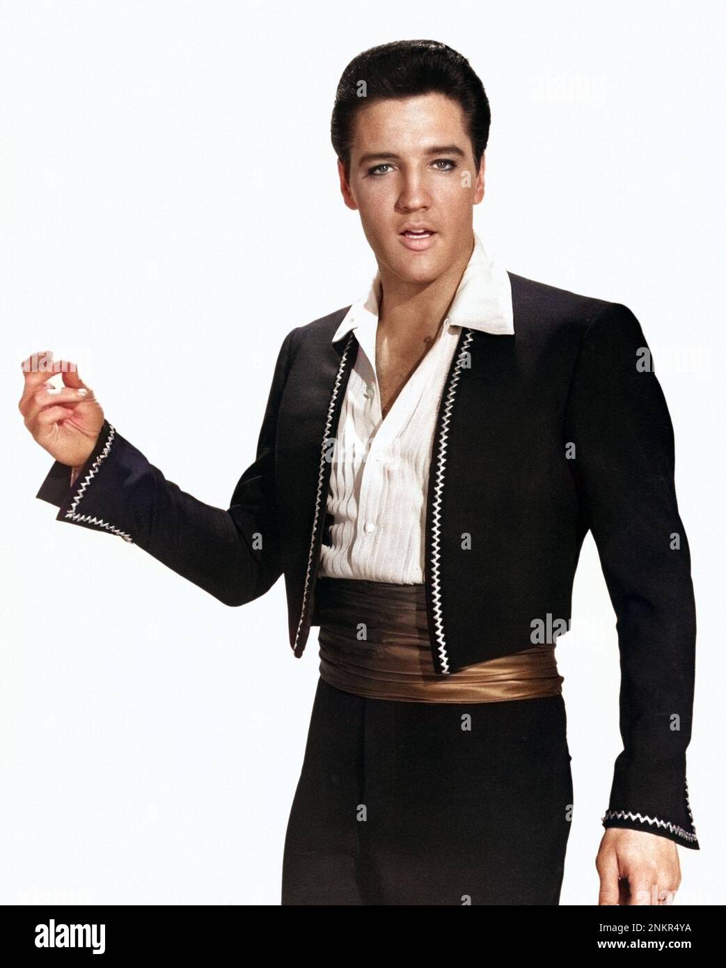 Spaß in Acapulco Werbefoto von Elvis Presley, 1963 - farbig Stockfoto