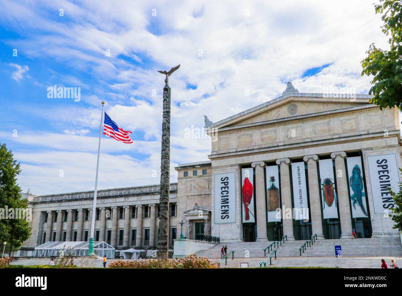 Chicago Field Museum Stockfoto