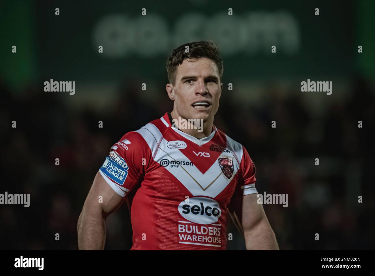 Salford Red Devils V Hull KR, AJ Bell Stadium, Salford, England. 23. Februar 2023 Betfred Super League; Credit Mark Percy/Alamy Stock Photo. Stockfoto