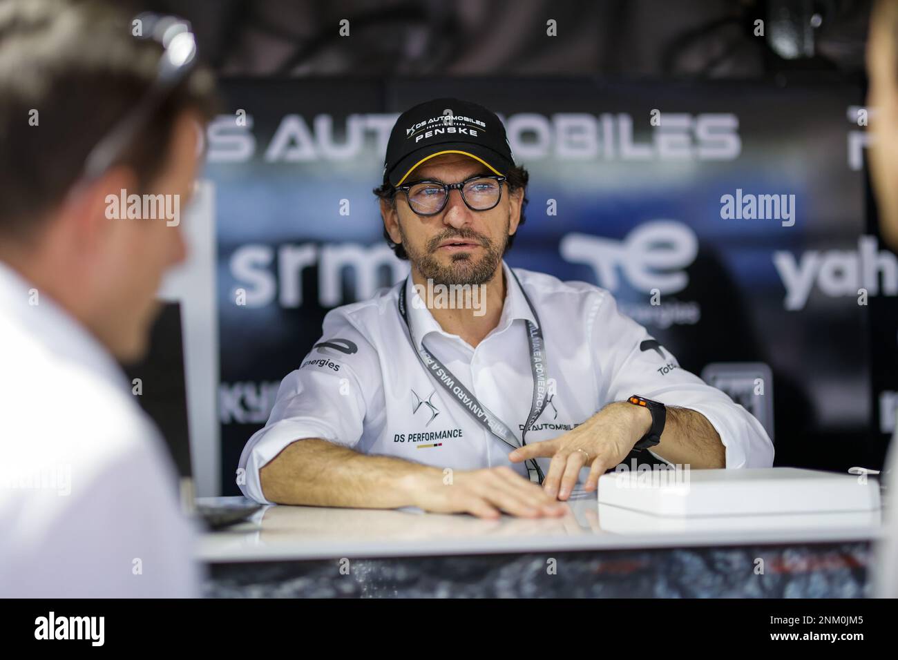 FRANZETTI Eugenio, DS Performance Director, Portrait anlässlich des 2023. EPrix in Kapstadt, 4. Tagung der ABB FIA Formel E Weltmeisterschaft 2022-23, vom 23. Bis 25. Februar auf dem Cape Town Street Circuit in Kapstadt, Südafrika – Foto: Paulo Maria / DPPI/LiveMedia Stockfoto