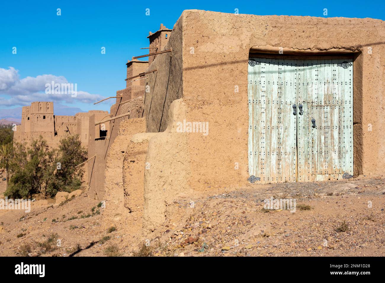 Afrika, Marokko, Südmarokko, Skoura, Kasbah Stockfoto