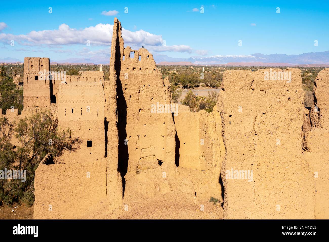 Afrika, Marokko, Südmarokko, Skoura, Kasbah Stockfoto