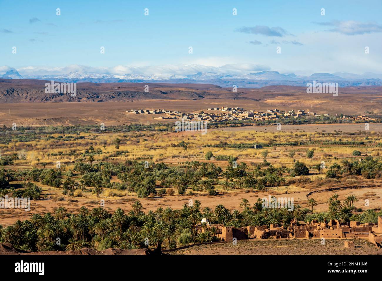 Afrika, Marokko, Südmarokko, Ouarzazate, an der Straße N9 westlich von Ouarzazate Stockfoto