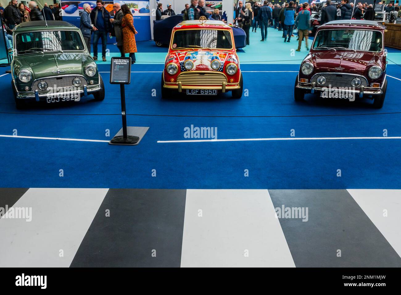 London, Großbritannien. 24. Februar 2023. Die drei verbleibenden