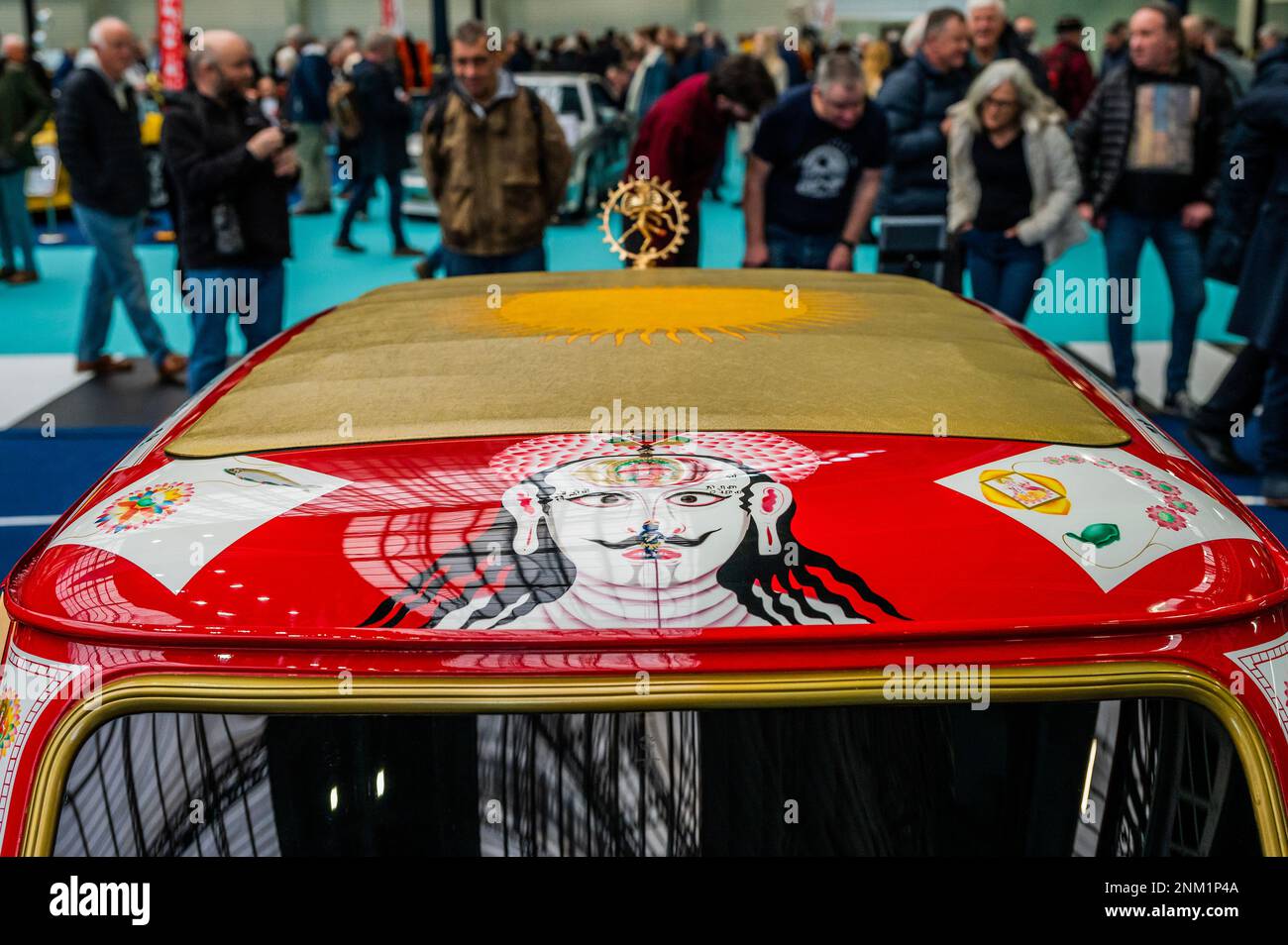 London, Großbritannien. 24. Februar 2023. Die drei verbleibenden