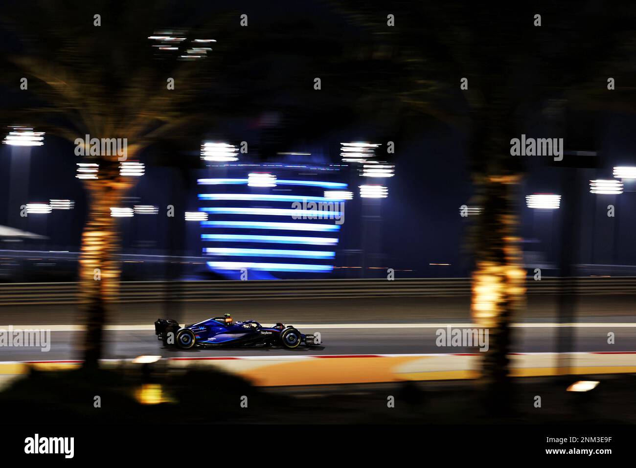 Logan SarSergeant (USA) Williams Racing FW45. Formula One Testing, Day Two, Freitag, 24. Februar 2023. Sakhir, Bahrain. Stockfoto