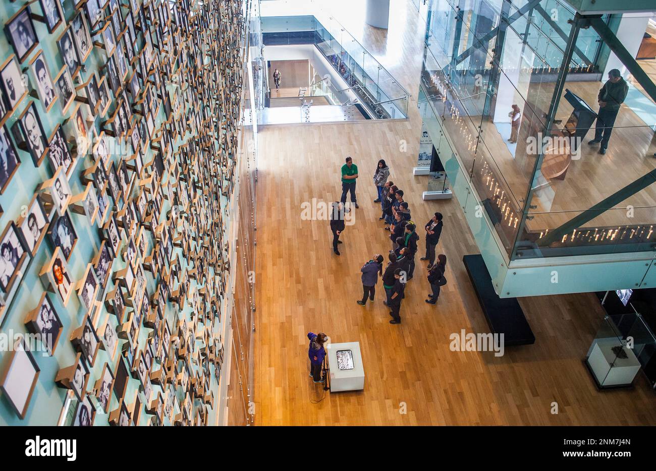 Museum für Gedächtnis und Menschenrechte, MMDH, Santiago, Chile Stockfoto