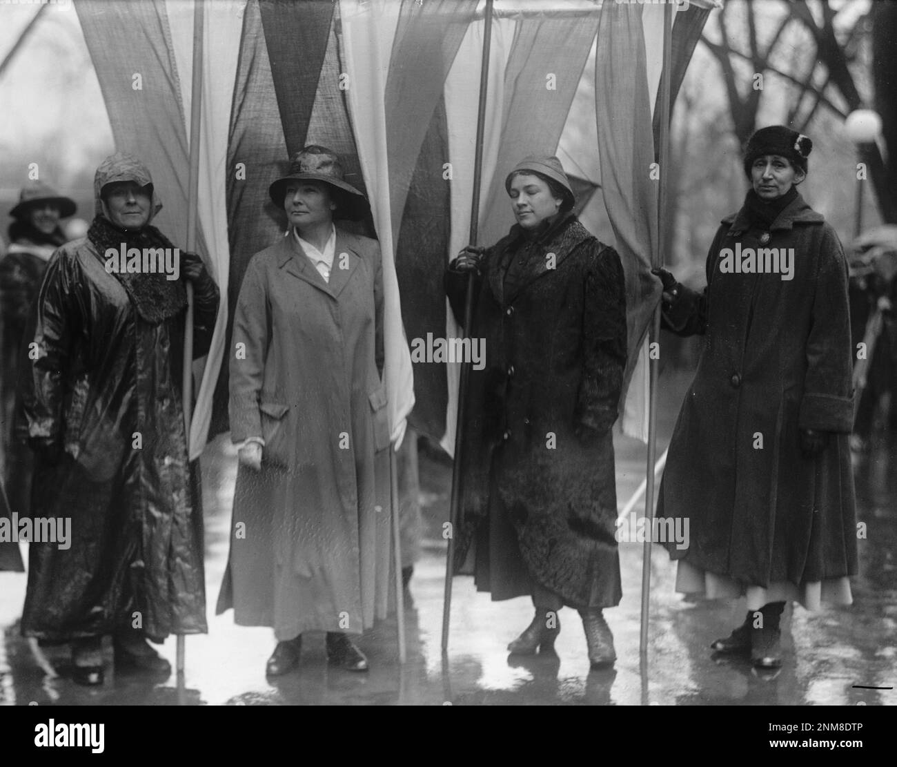 Oldtimer-Foto - Suffragettes Stockfoto