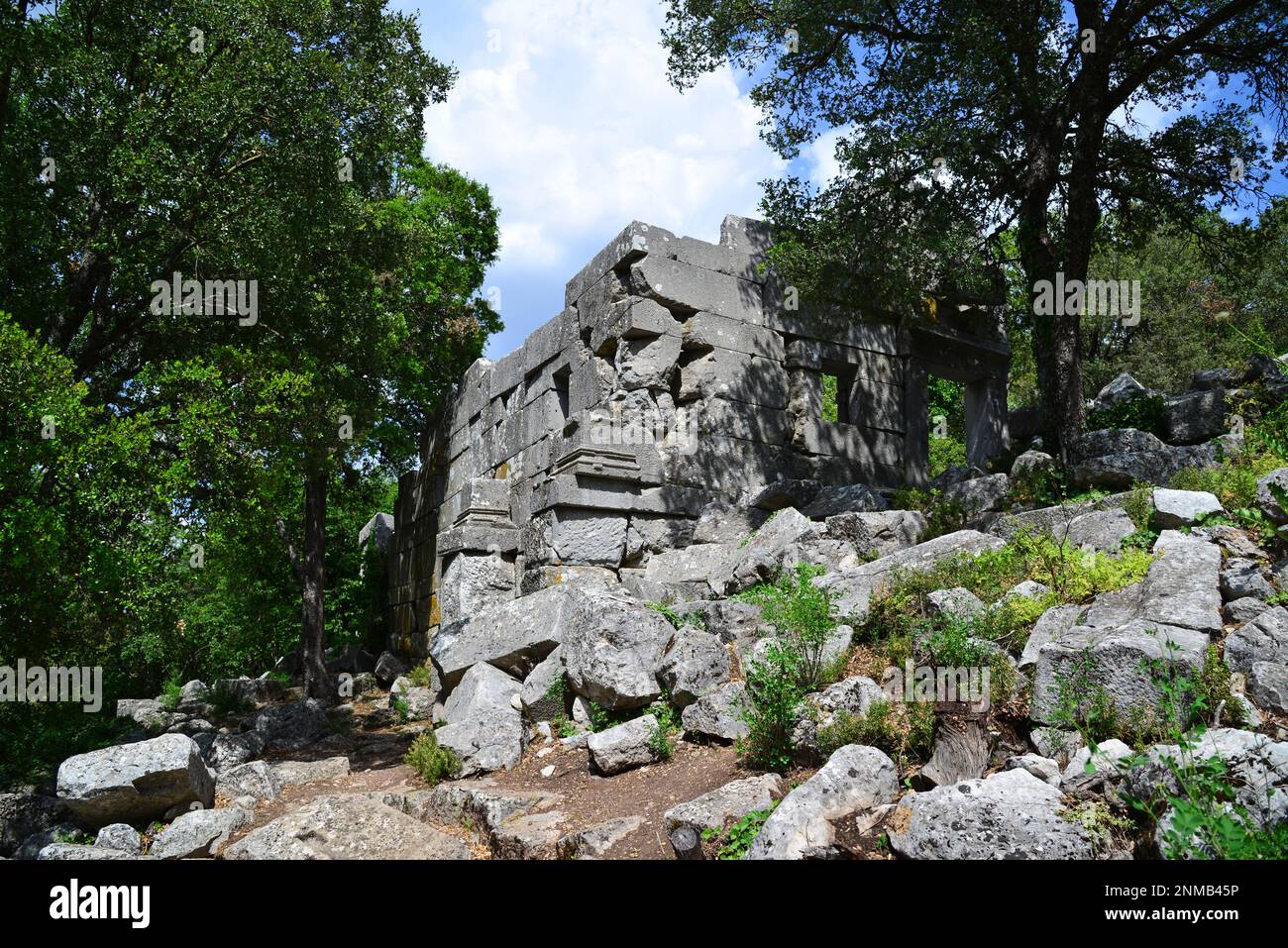 Die antike Stadt Termessos in Antalya, Türkei. Stockfoto