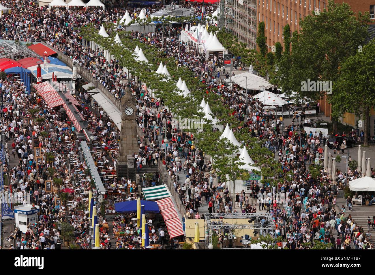 Japan Day, Rheinbank, Rheinwiesen, Düsseldorf, Nordrhein-Westfalen, Deutschland Stockfoto