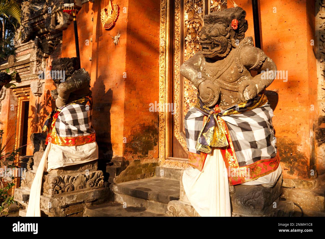 Puri Saren Agung Tempel, der Palast war Teil der offiziellen Residenz der königlichen Familie Ubud, Bali, Indonesien Stockfoto