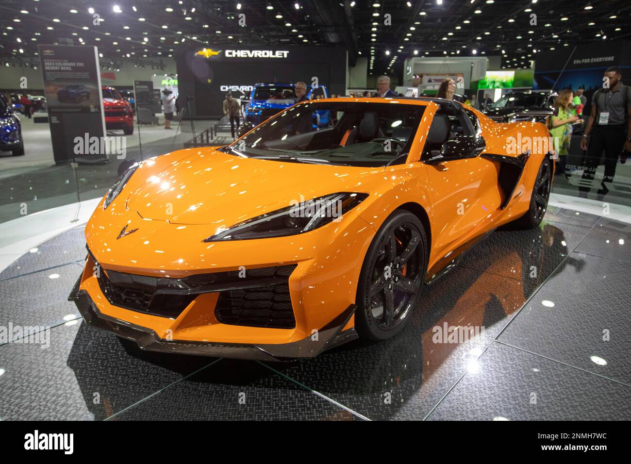 Detroit, Michigan, USA, 14. September 2022, The Chevrolet Corvette Z06 auf der North American International Auto Show Stockfoto