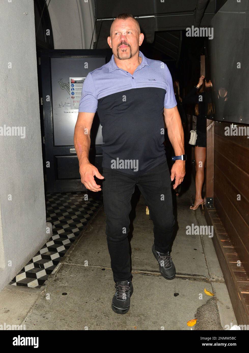 Photo by: GOTPAP/STAR MAX/IPx 2021 9/15/21 Chuck Liddell is seen on September 15, 2021 outside Craig's Restaurant in West Hollywood, Los Angeles, California. Stockfoto