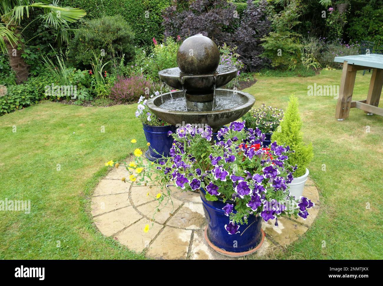 Cottage Gardens in Birmingham UK Stockfoto