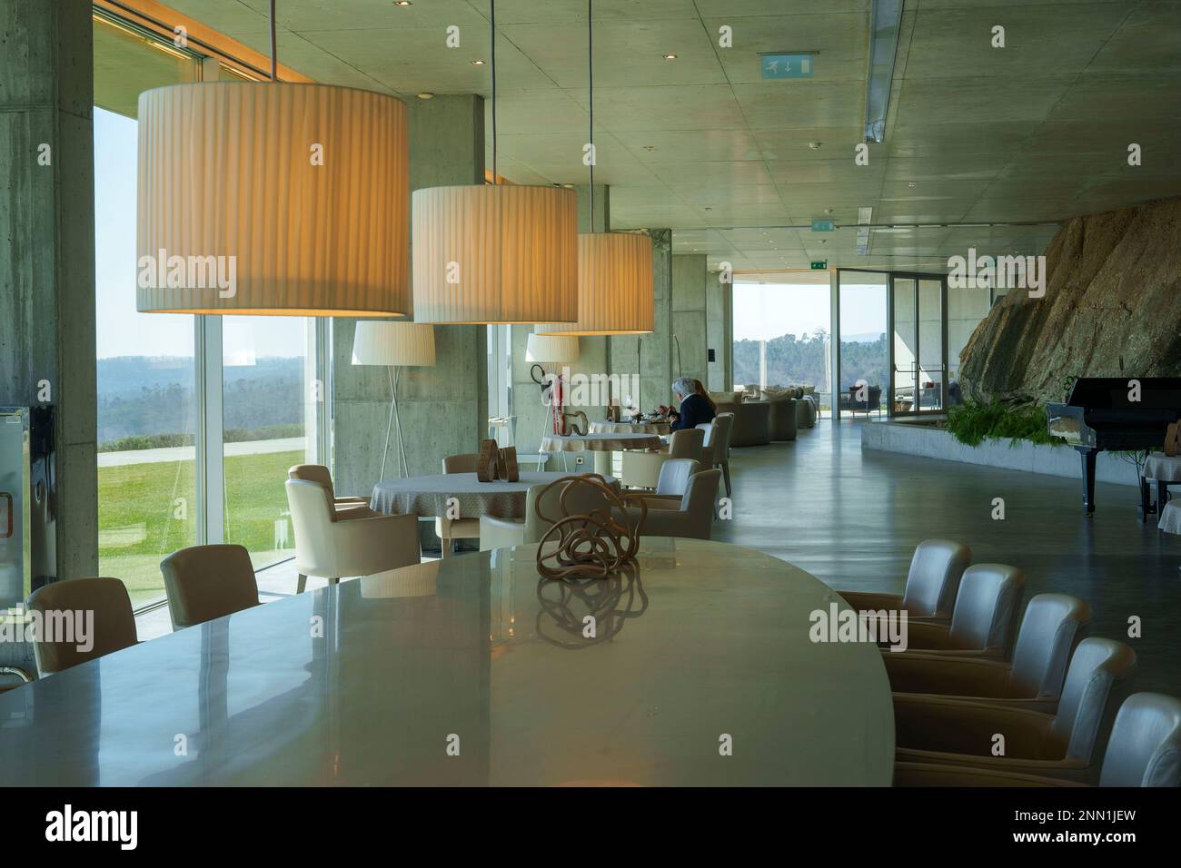 Restaurant Mesa de Lemos mit Michelin-Stern in Silgueiros, Viseu, Portugal, Europa Stockfoto