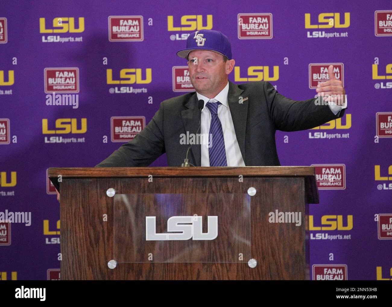 June 28, 2021 Jay Johnson is introduced as the new Head Baseball Coach