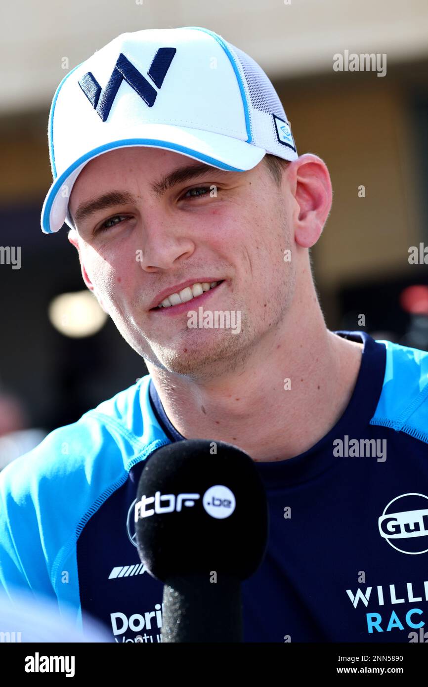 Sakhir, Bahrain. 25. Februar 2023 Logan SarSergeant (USA) Williams Racing. Formula One Testing, Day Three, Samstag, 25. Februar 2023. Sakhir, Bahrain. Kredit: James Moy/Alamy Live News Stockfoto