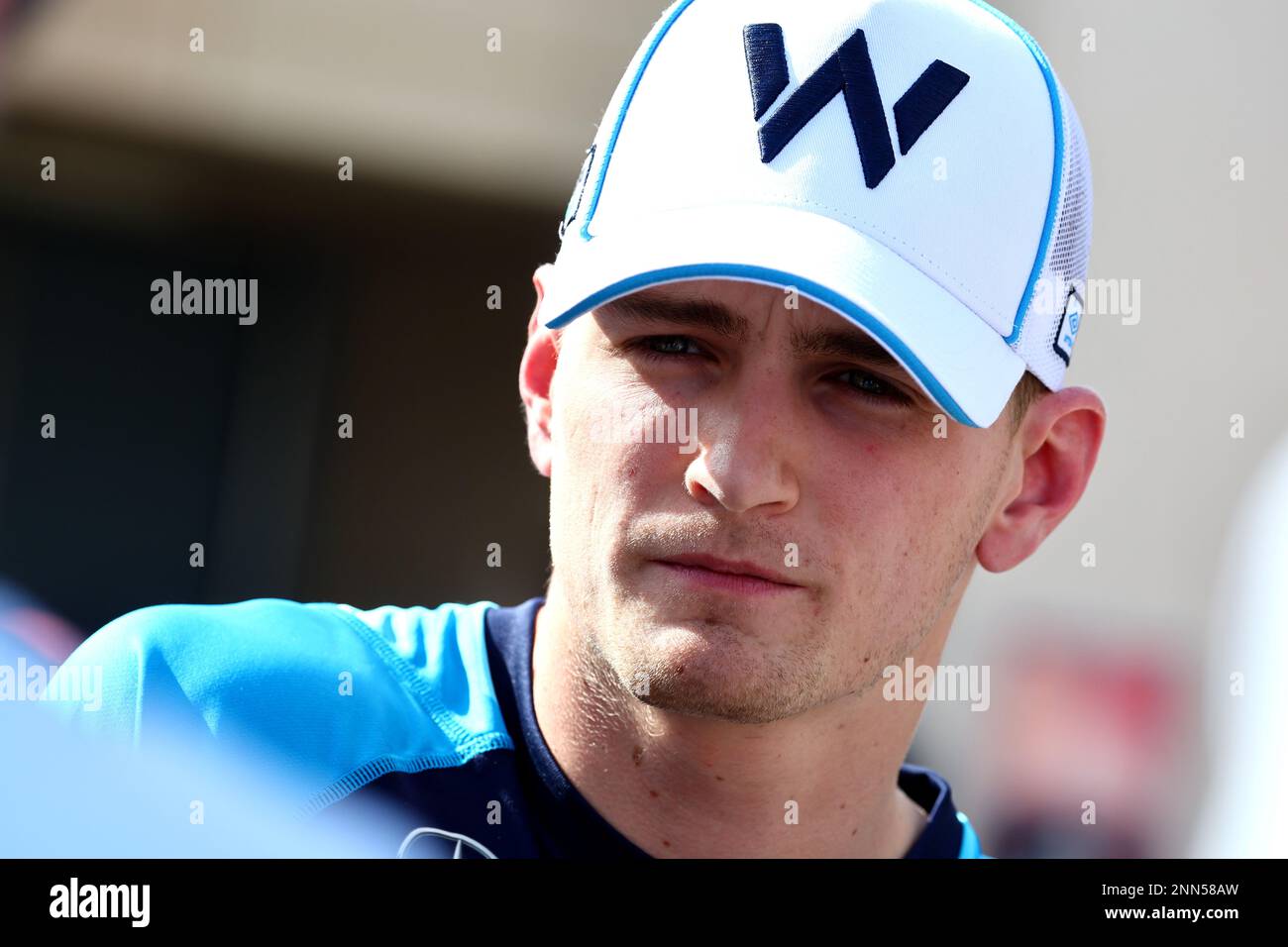 Sakhir, Bahrain. 25. Februar 2023 Logan SarSergeant (USA) Williams Racing. Formula One Testing, Day Three, Samstag, 25. Februar 2023. Sakhir, Bahrain. Kredit: James Moy/Alamy Live News Stockfoto