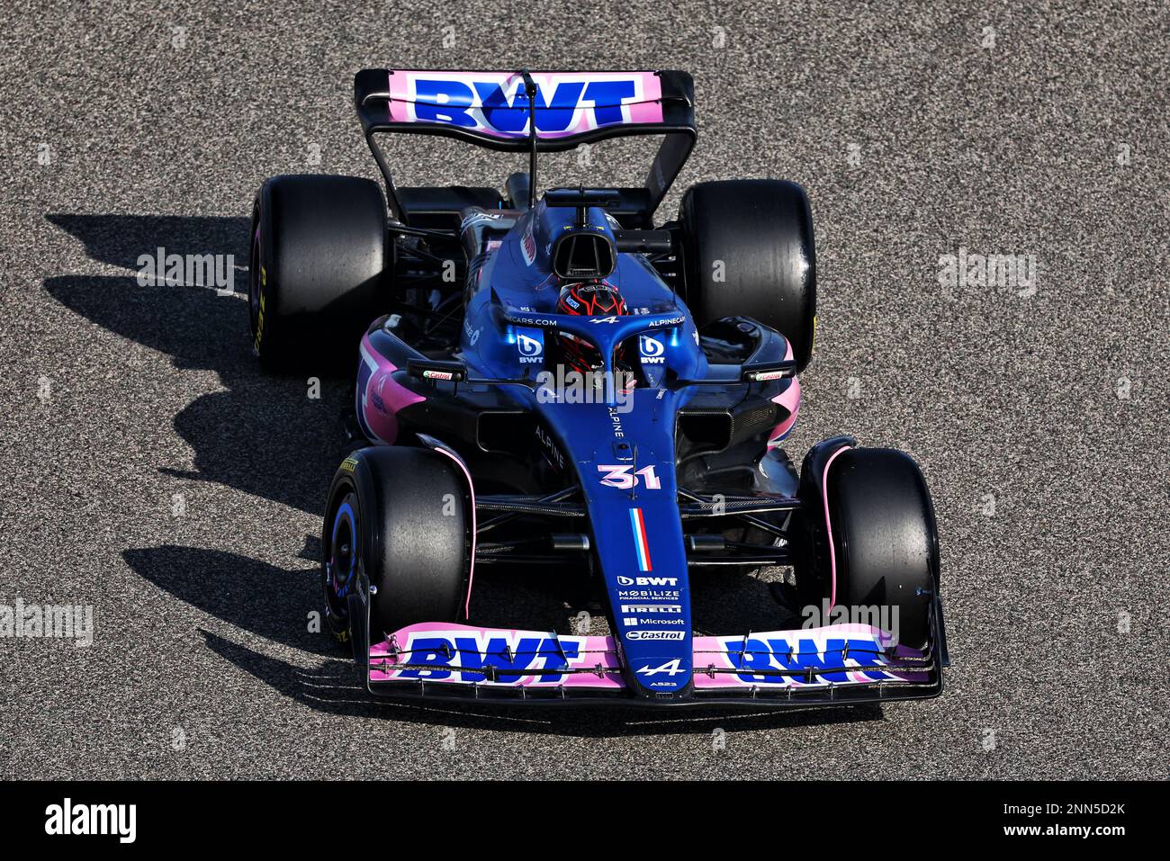 Sakhir, Bahrain. 25. Februar 2023 Formula One Testing, Day Three, Samstag, 25. Februar 2023. Sakhir, Bahrain. Kredit: James Moy/Alamy Live News Stockfoto
