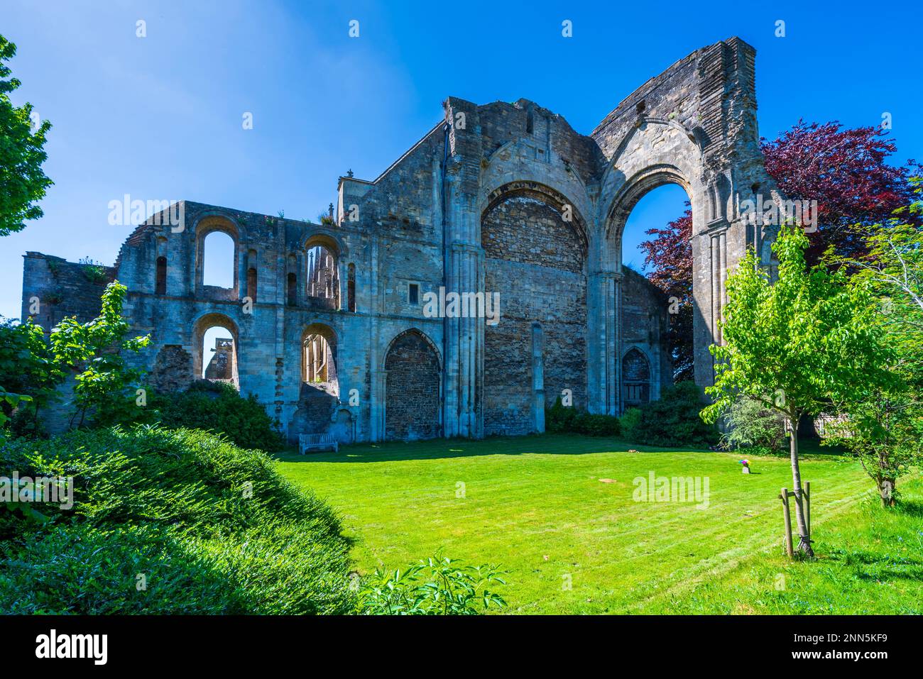 Malmesbury Abbey, Cotswolds, Gloucestershire, England, Vereinigtes Königreich, Europa Stockfoto