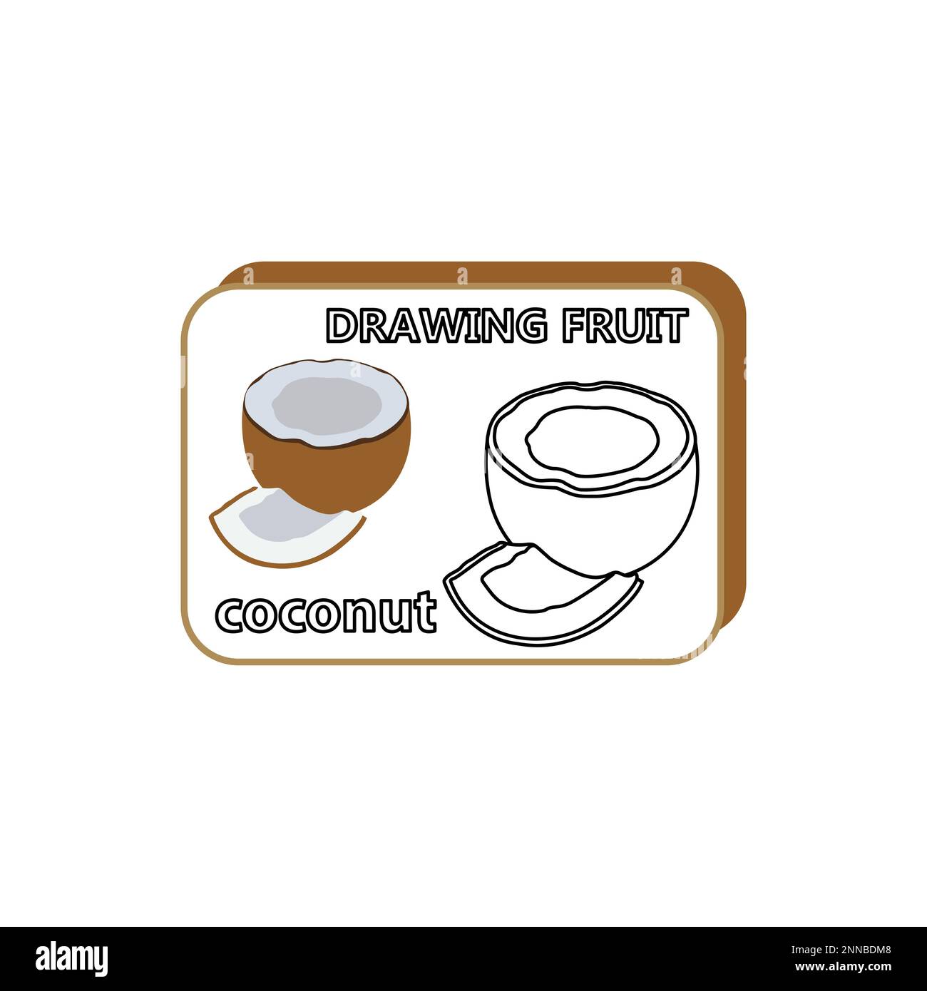 Zeichenarbeitsblatt für Vorschulkinder mit einfachem Schwierigkeitsgrad beim Spielen, einfaches Lernspiel für Kinder, um das Bild fertigzustellen Stock Vektor