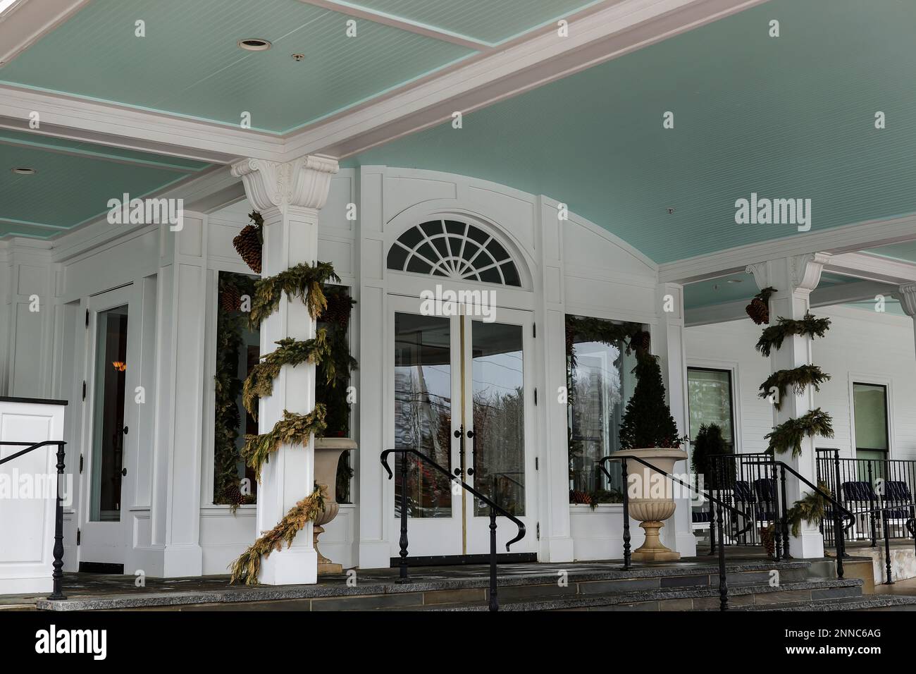 Letztes Grand Hotel Resort in New Hampshire. Gelegen am Wasser neben