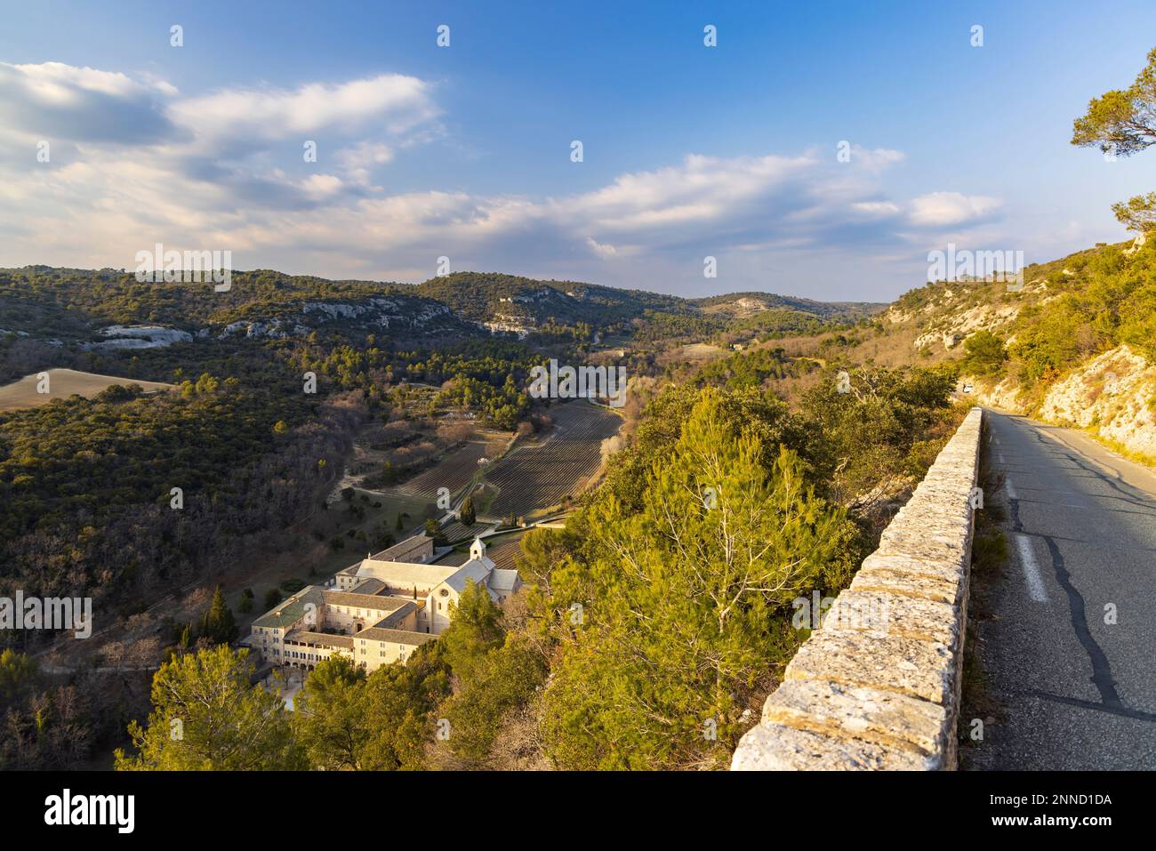 Abtei Senanque, Provence-Alpes-Cate d'Azur, Frankreich Stockfoto